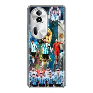 Чохли Мессі для Oppo Reno 11 Pro 5G (AlphaPrint) (Аргентина Мессі)