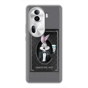 Бренднові Чохли для Oppo Reno 11 Pro 5G - (PREMIUMPrint) (Бакс Бані LV)