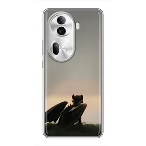 Чохол як приборкати дракона на Oppo Reno 11 Pro 5G (Беззубик)