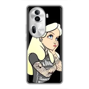 Чохол з друком для Oppo Reno 11 Pro 5G - (Мода) (AlphaPrint) (Дівчина в тату)