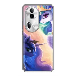 Чохол для OPPO Reno 11 Pro 5G - (Єдинорожки - Новинки) (AlphaPrint) (Єдинорожки)