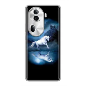 Чохол для OPPO Reno 11 Pro 5G - (Єдинорожки - Новинки) (AlphaPrint) (Єдиноріг)