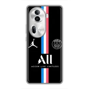 Чохли PSG для Oppo Reno 11 Pro 5G (AlphaPrint) (футболка ПСЖ)