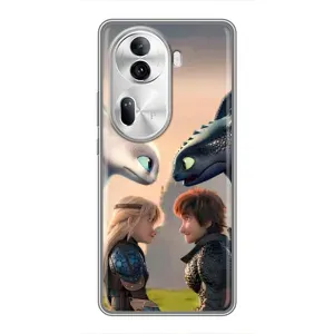 Чохол як приборкати дракона на Oppo Reno 11 Pro 5G (Гикавка і Астрід)
