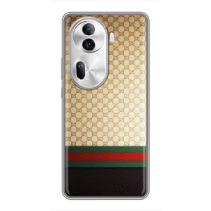 Чохли  GUCCI для OPPO Reno 11 Pro 5G (AlphaPrint) (Гуччі Фон)