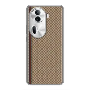 Чохли  GUCCI для OPPO Reno 11 Pro 5G (AlphaPrint) (Гуччі полоса)