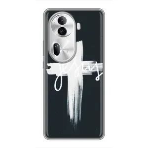 Християнські Чохли для Oppo Reno 11 Pro 5G (AlphaPrint) (Ісус)