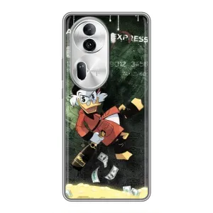 Чехли для OPPO Reno 11 Pro 5G - Scrooge MagDag (PREMIUMPrint) (Карточка Скруджа)