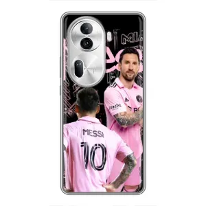 Чохли для OPPO Reno 11 Pro 5G - Лео Мессі Маямі (Король Мессі)
