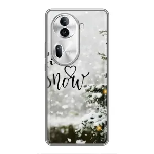 Новорічні, Святкові Чохли для Oppo Reno 11 Pro 5G - 2024 год (Let it snow)