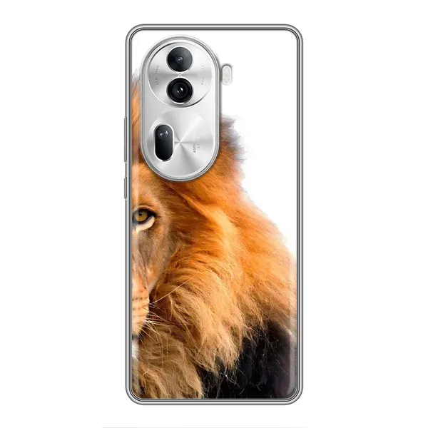 Чохол з принтом «Лев грива» для OPPO Reno 11 Pro 5G