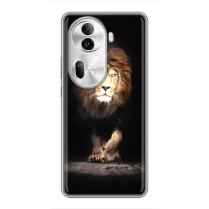 Чохол з картинкою ЛЕВ для Oppo Reno 11 Pro 5G (VPrint) (Лев)