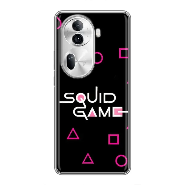 Чохол з принтом «Патерн Гра кальмара» для OPPO Reno 11 Pro 5G Чохол з принтом «Патерн Гра кальмара» для OPPO Reno 11 Pro 5G