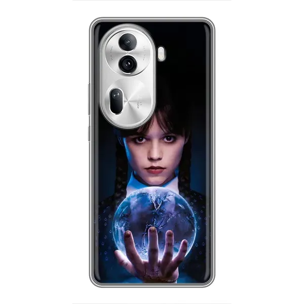 Чохол з принтом «Магічна сфера Венздей» для OPPO Reno 11 Pro 5G