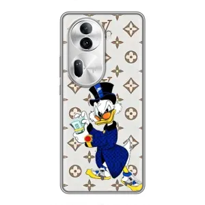 Чехли для Oppo Reno 11 Pro 5G - Скрудж МакДак Louis Vuitton (PREMIUMPrint) (Макдак на стилі)