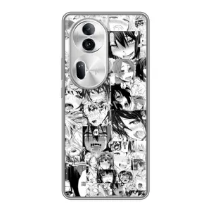 Анімешний чохол для Oppo Reno 11 Pro 5G (Ahegao manga)