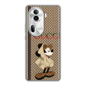 Чохли  GUCCI для OPPO Reno 11 Pro 5G (AlphaPrint) (Mickey GUCCI)