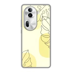 Силконовий чохол з принтом в квітах на Oppo Reno 11 Pro 5G