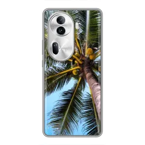 Силіконовий чохол з КАРТИНКАМИ літо для Oppo Reno 11 Pro 5G (AlphaPrint) (Пальма)