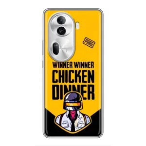 Чеjхол PUBG для OPPO Reno 11 Pro 5G (AlphaPrint) (Pubg шолом)