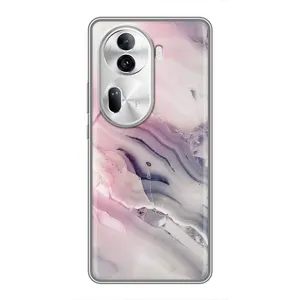 Мраморний чехол на Oppo Reno 11 Pro 5G (VPrint) (Пурпурний Мрамор)