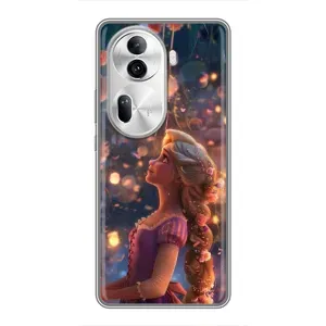 Чохол Рапунцель для Oppo Reno 11 Pro 5G (Рапунцель ліхтарики)