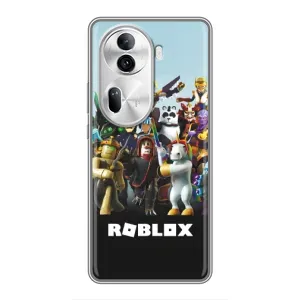 Чохли з топовими принтами для OPPO Reno 11 Pro 5G (ROBLEX)