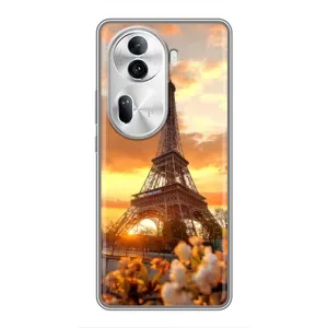 Чохол Ейфелева Вежа Oppo Reno 11 Pro 5G - (AlphaPrint) (Сонячня вежа)