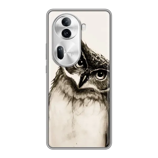 Чохол з принтом «Сова» для OPPO Reno 11 Pro 5G