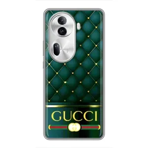 Чохли  GUCCI для OPPO Reno 11 Pro 5G (AlphaPrint) (Текстура Гуччі)