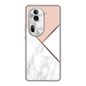 Мраморний чехол на Oppo Reno 11 Pro 5G (VPrint) (Тройний мрамор)