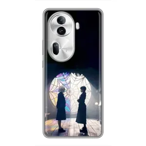 Чохли Венсдей на Oppo Reno 11 Pro 5G Уенсдей (AlphaPrint) (Венздей та Інід)