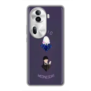 Чохли Венсдей на Oppo Reno 11 Pro 5G Уенсдей (AlphaPrint) (Венздей і подруга)