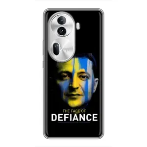 Чохол для Oppo Reno 11 Pro 5G (AlphaPrint - с принтом Зеленського) (В. Зеленский)