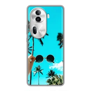 Силіконовий чохол з КАРТИНКАМИ літо для Oppo Reno 11 Pro 5G (AlphaPrint) (Погляд літо)
