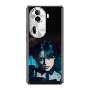 Чохли Венсдей на Oppo Reno 11 Pro 5G Уенсдей (AlphaPrint) (погляд Венздей)