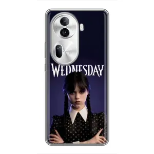 Силіконовий чохол з картинкою для Oppo Reno 11 Pro 5G (Wednesday)