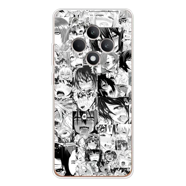 Чохол з принтом «Ahegao manga» для OPPO Reno 12 F Чохол з принтом «Ahegao manga» для OPPO Reno 12 F