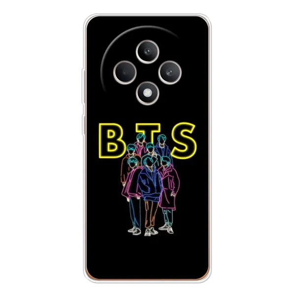 Чехол с принтом «BTS стайл» для OPPO Reno 12 F