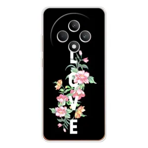 Чохол з принтом «Квіти LOVE» для OPPO Reno 12 F