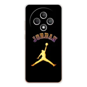Чехлы для OPPO Reno 12 F - с картинкой JORDAN (AlphaPrint) (Jordan Gold)