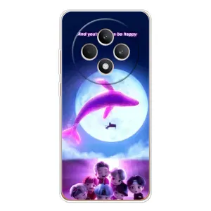 Чехлы BTS для OPPO Reno 12 F (AlphaPrint) (КИТ BTS)