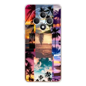 Силиконовый чехол с КАРТИНКАМИ лето для OPPO Reno 12 F (AlphaPrint) (Летний отпуск)