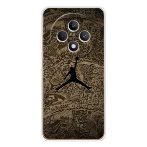 Чехлы для OPPO Reno 12 F - с картинкой JORDAN (AlphaPrint) (Logo Jordan)