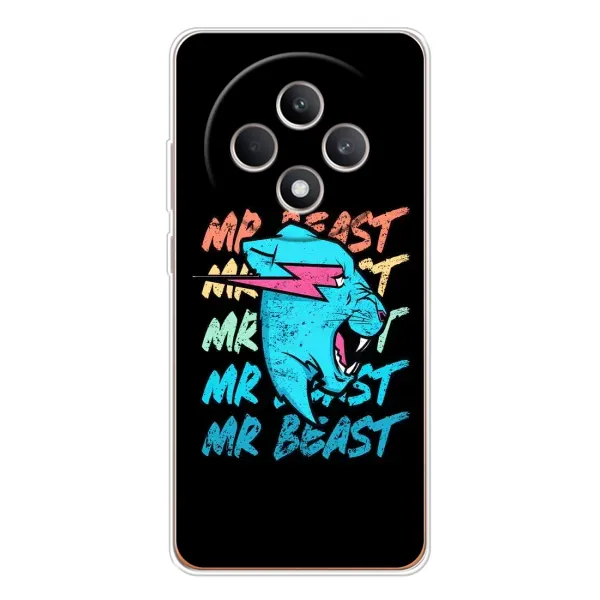 Чохол з принтом «logo Mr beast» для OPPO Reno 12 F