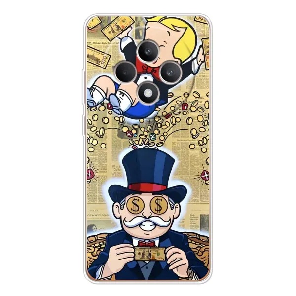 Чехол с принтом «Монополия Мен» для OPPO Reno 12 F