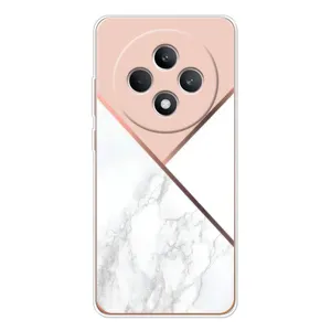 Чохол з принтом «Тройний мрамор» для OPPO Reno 12 F