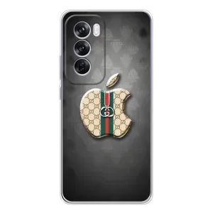 Чохли GUCCI для Оппо Рено 12 Про (AlphaPrint) (Apple gucci)