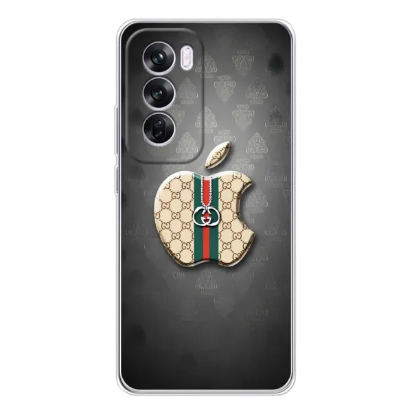 Чехол с принтом «Apple gucci» для OPPO Reno 12 Pro Чехол с принтом «Apple gucci» для OPPO Reno 12 Pro