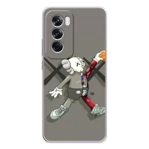 Чехлы для OPPO Reno 12 Pro - Bearbrick Louis Vuitton (PREMIUMPrint) (Беарбрик Джордан)